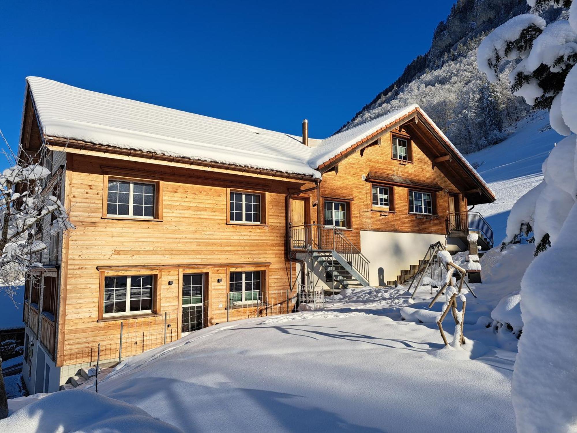 Ferien Im Gugger Apartment Nesslau Exterior photo